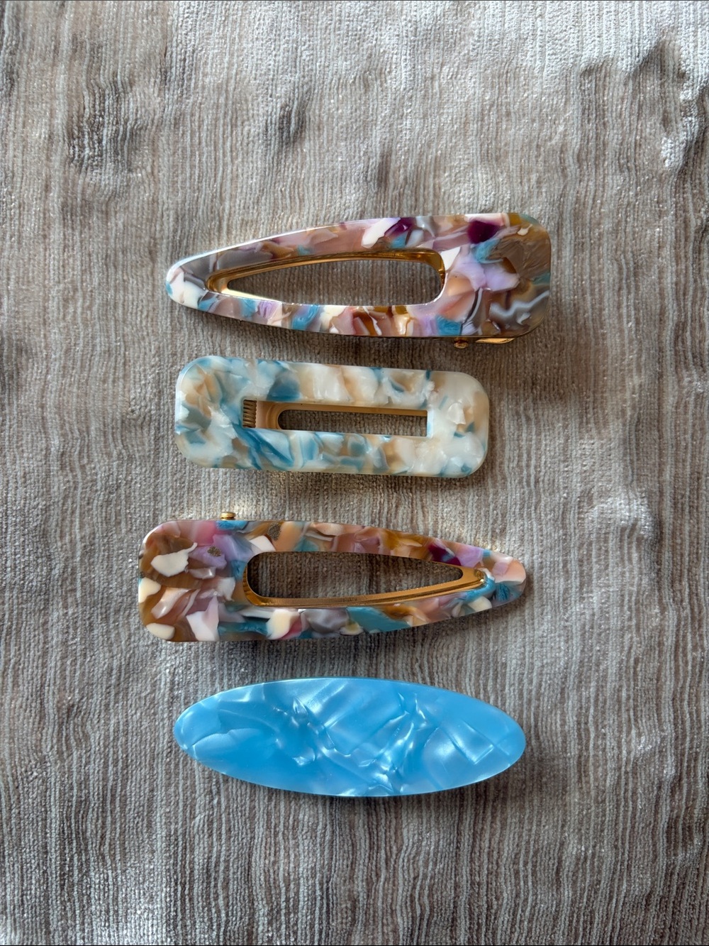 Multicolor Hair Clip Set - Picture 1 of 3